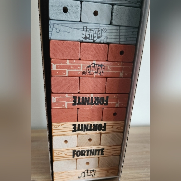 🧱🎮 Jenga: Fortnite Edition – Multicolor Tower Game Classic Stacking Video Game - Picture 9 of 16